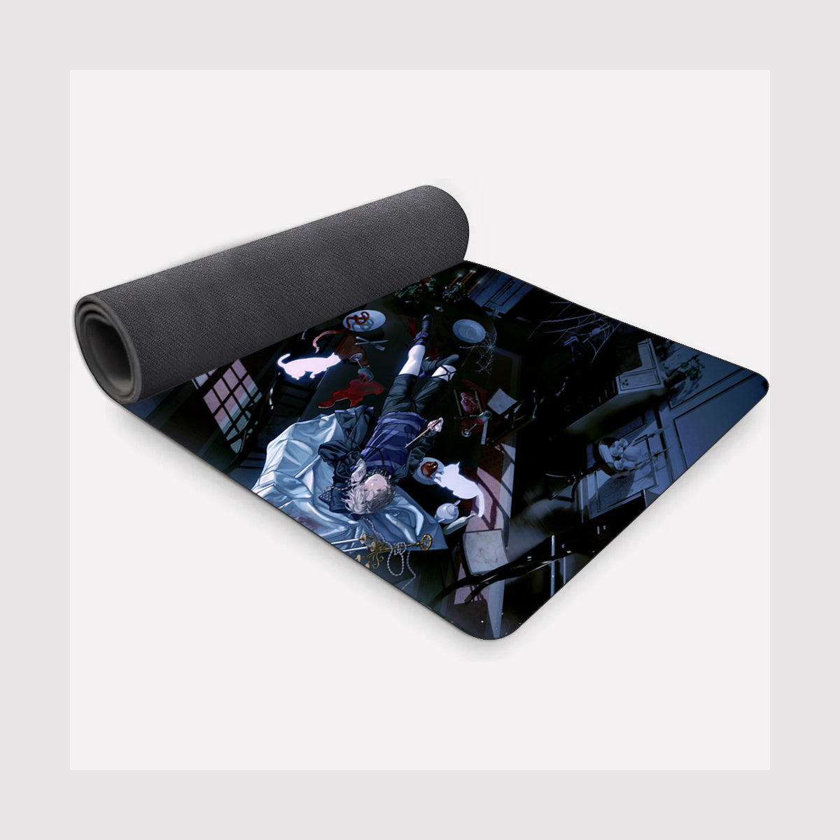 ANRI, ANDI 'Midnight Mass' Merchandise Set - XL Gaming Desk Mat, Badge, Charm & Standee Set,