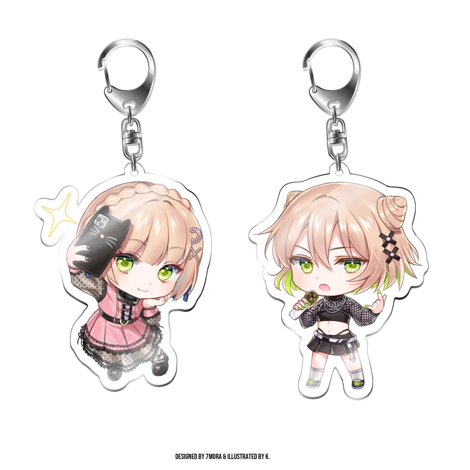 Synthesizer V ANRI - Arcane Alternate Design Acrylic Keychains