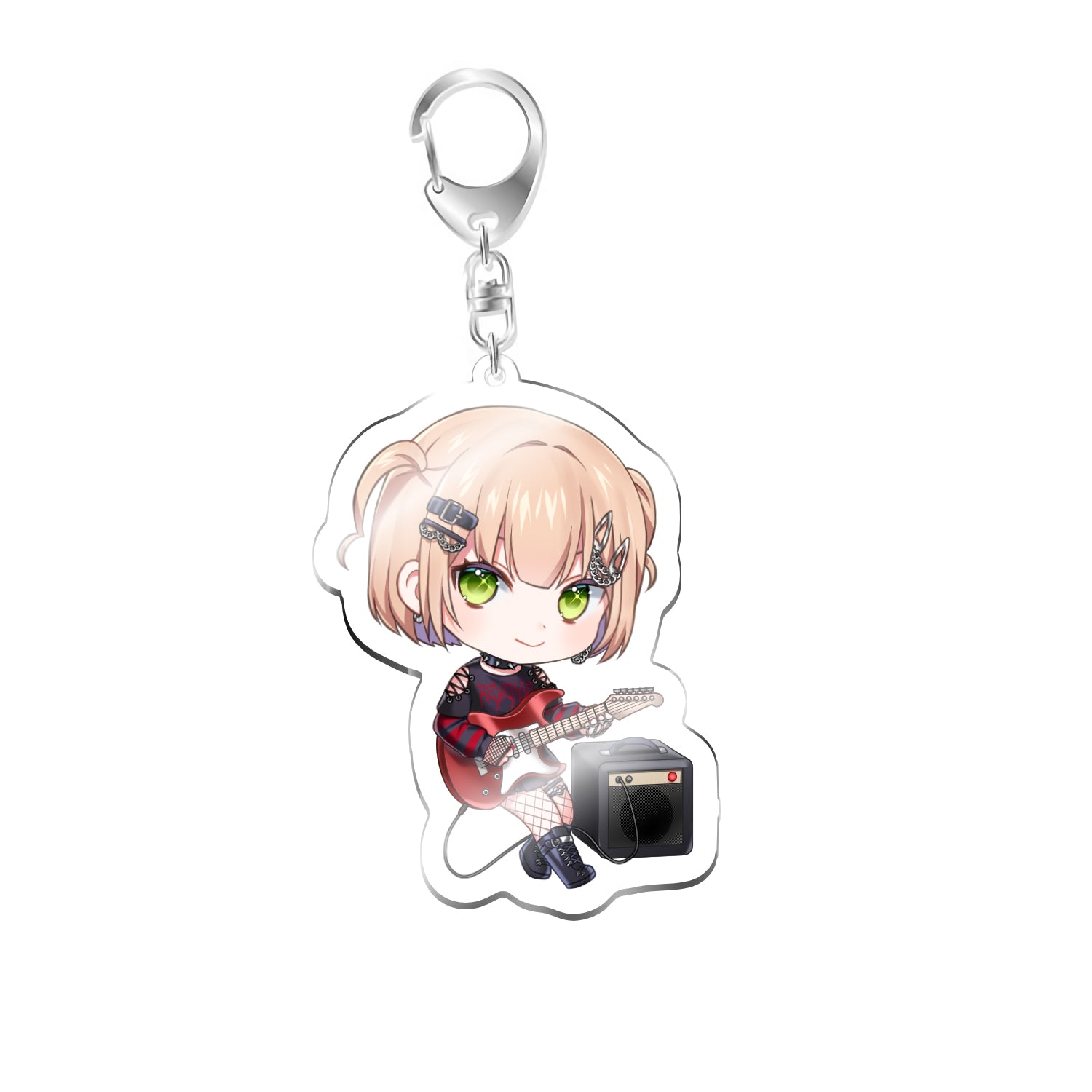Synthesizer V ANRI - Alt Rock Clear Acrylic Keychain