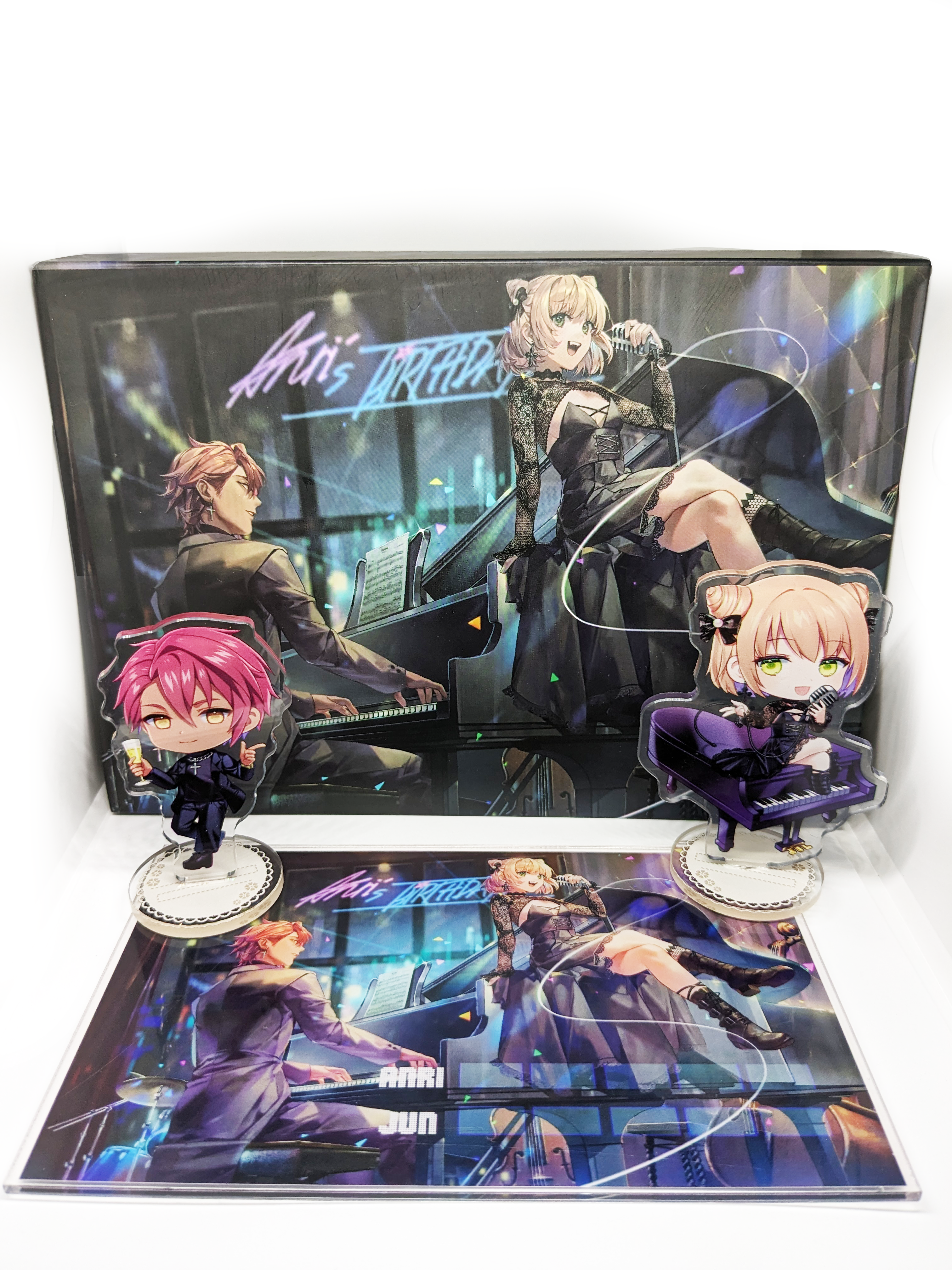 Synthesizer V ANRI & JUN Special Duet Edition Box & Merchandise Bundle