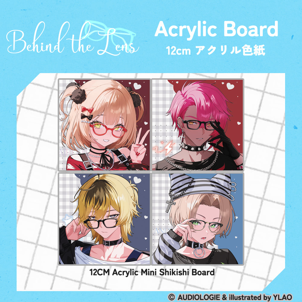 Behind the Lens - ANRI, ANDI, JUN, NOA Glasses Goods Set