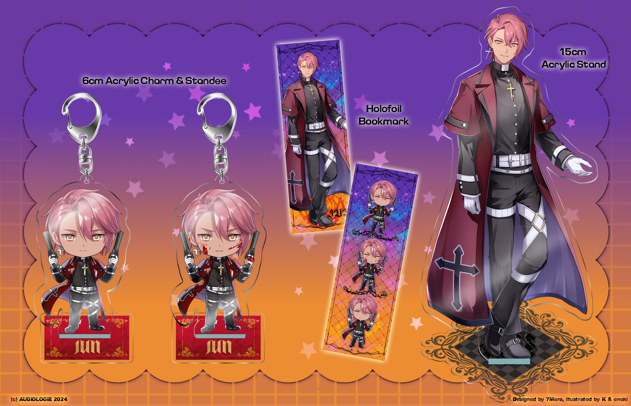 ANRI , JUN, ANDI, NOA - 'Blood Moon Waltz' Merchandise Set