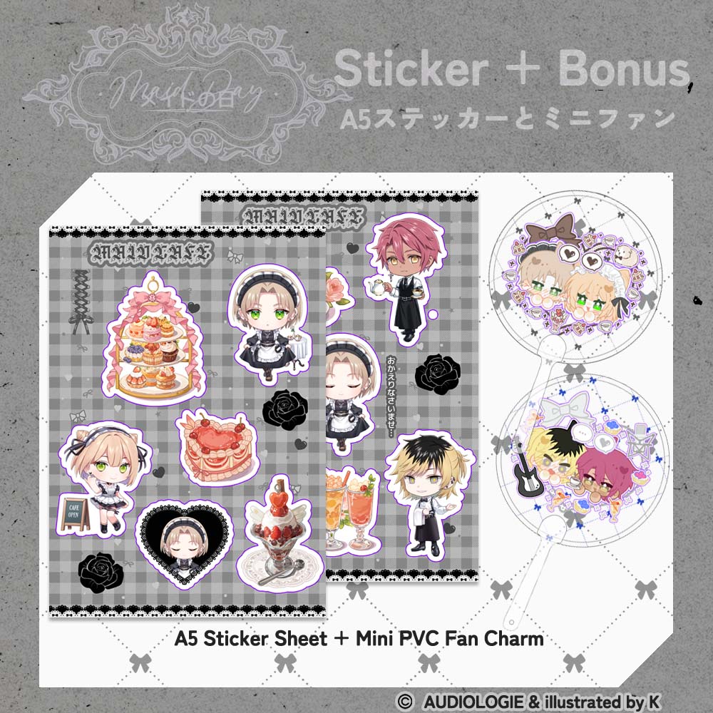 AO Cafe Maid Day Merchandise Set