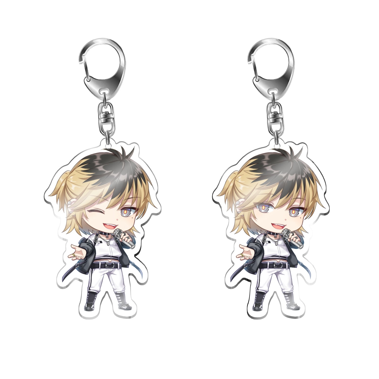 Synthesizer V NOA - Clear Acrylic Keychain