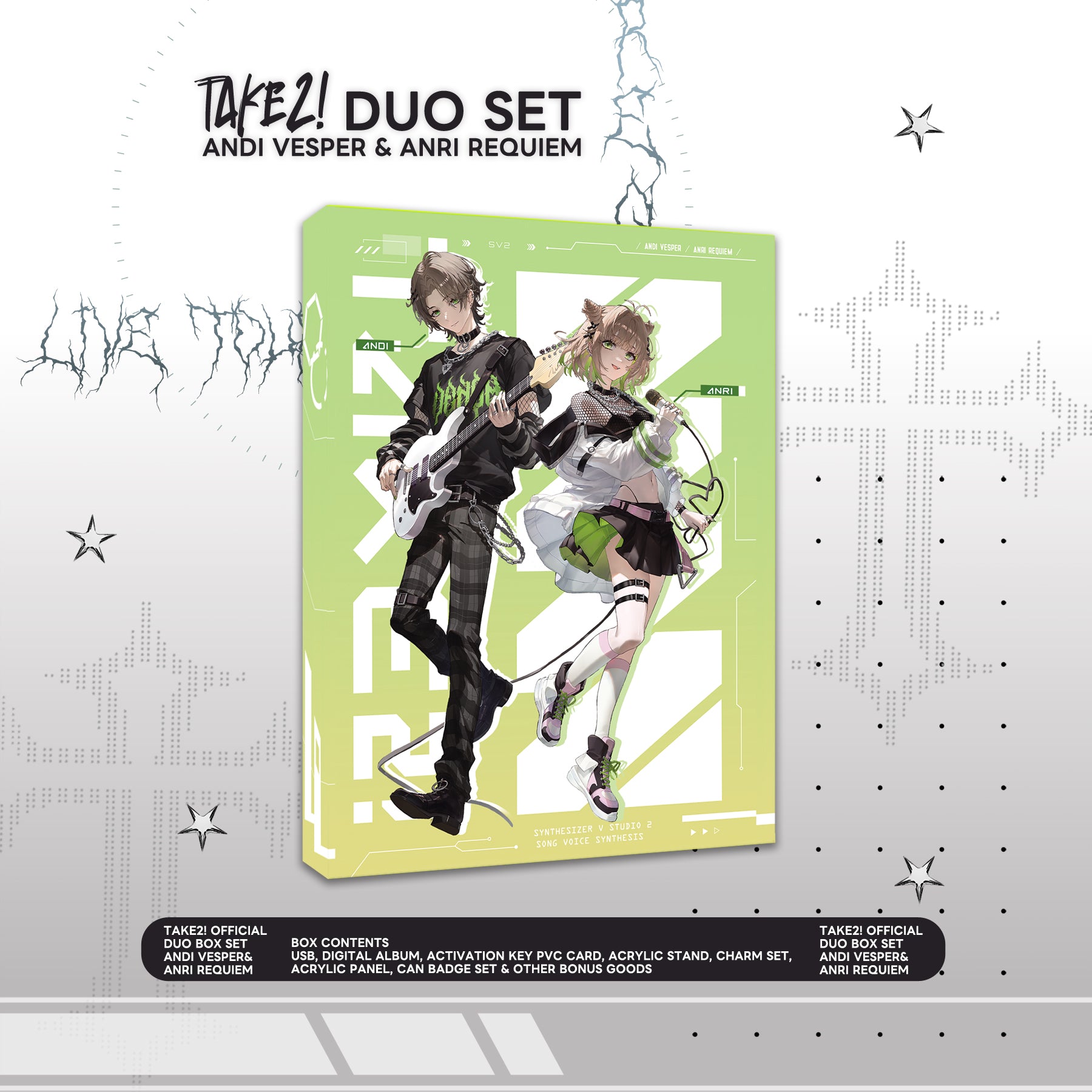 ANDI Vesper / ANRI Requiem SV2 : TAKE2! Limited Edition Box & Software Bundle