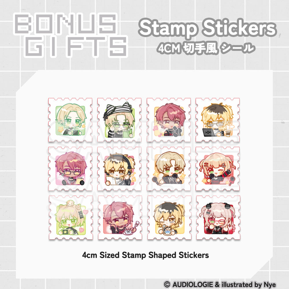 AO MUSIC ANRI, ANDI, JUN & NOA Keycaps (Black) + BONUS GIFTS