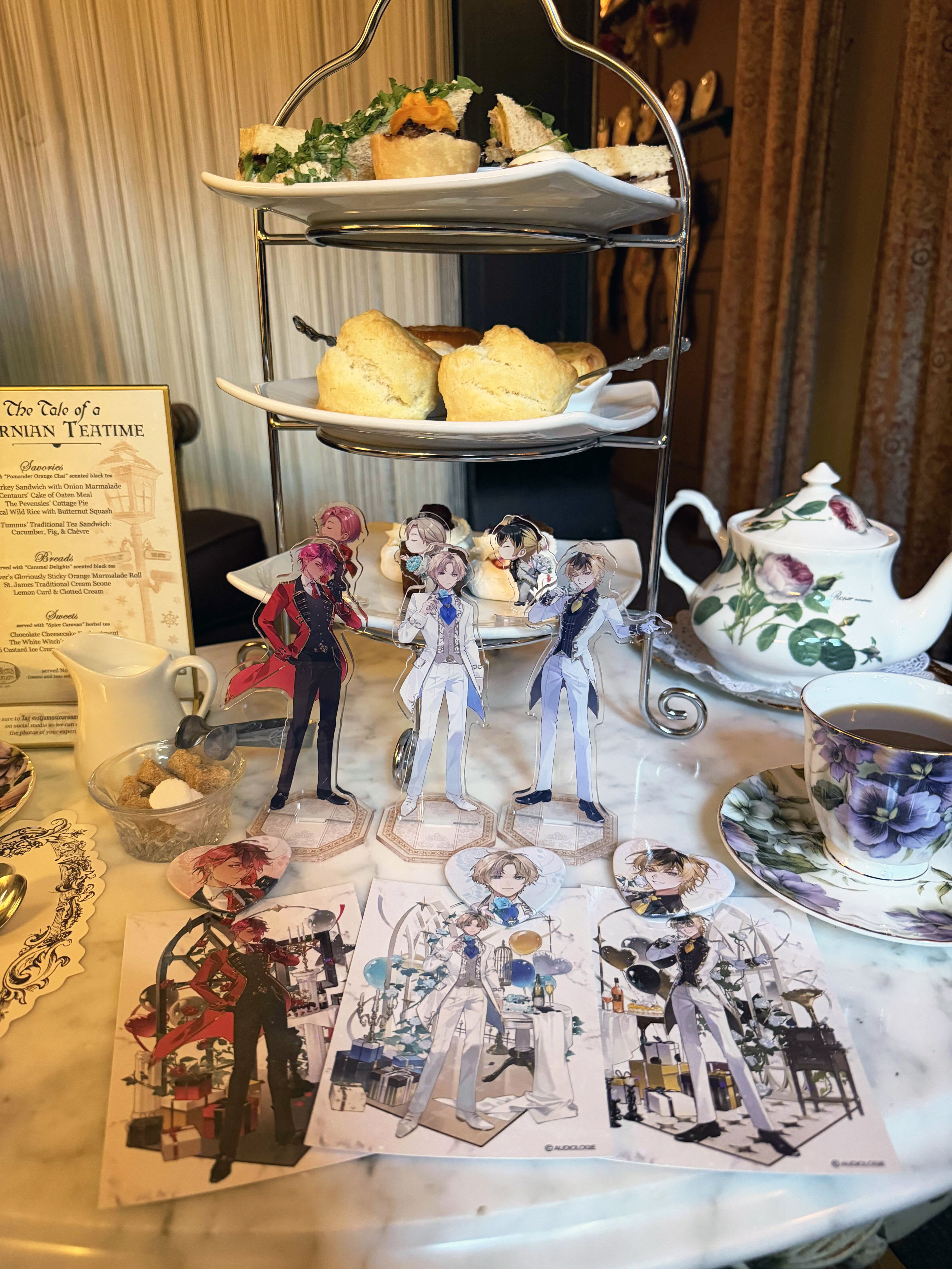 "Mille Fiore" June Bride (Male Ver.) Acrylic Stand & Badge Set + Bonus Gifts