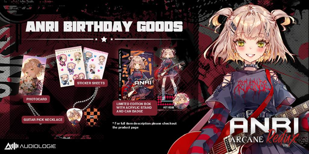 Synthesizer V AI ANRI Arcane Voice Database: Collector's Edition [Redu