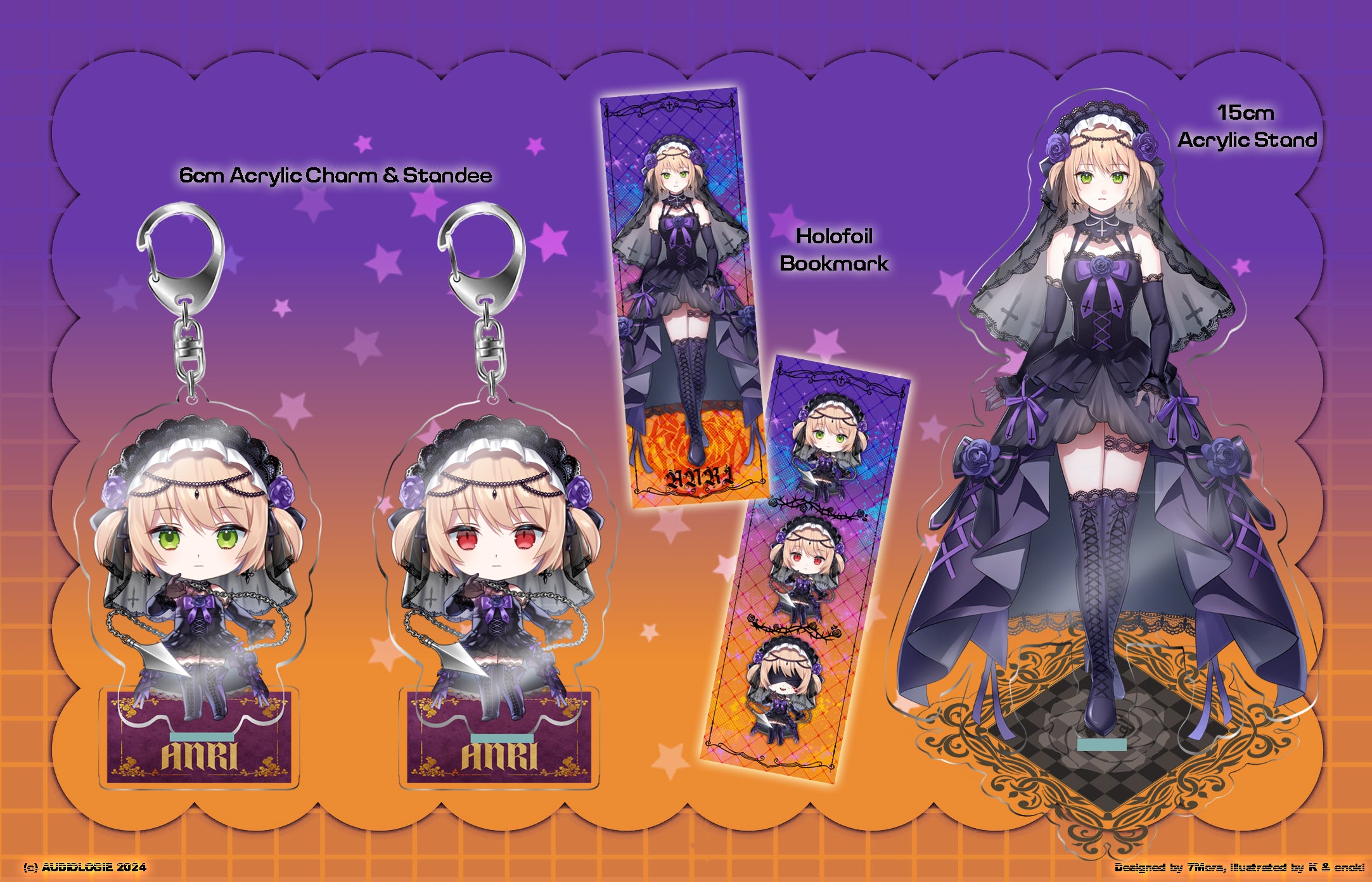 ANRI , JUN, ANDI, NOA - 'Blood Moon Waltz' Merchandise Set