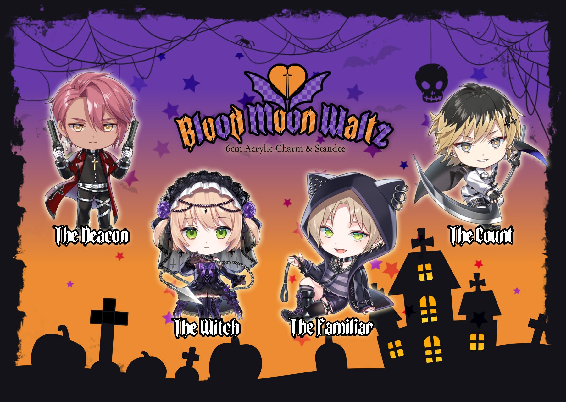 ANRI , JUN, ANDI, NOA - 'Blood Moon Waltz' Merchandise Set