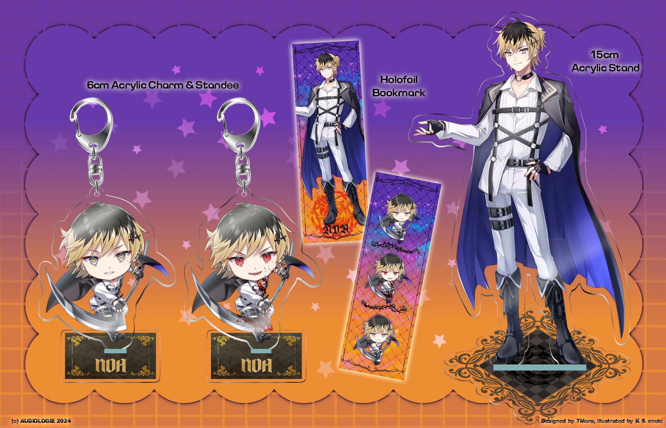 ANRI , JUN, ANDI, NOA - 'Blood Moon Waltz' Merchandise Set