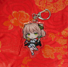 Load image into Gallery viewer, Synthesizer V ANRI - Qipao Version Clear Acrylic Keychain
